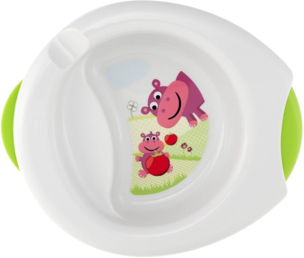 Chicco Assiette Maintien au Chaud 2 en 1 Vert Pomme